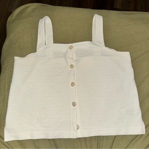 J.Crew cream tank top